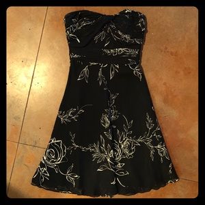 White House Black Market Strapless Dress